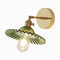 E27 Moderne Cuivre Applique Murale Industrielle Verre Murale Luminaires Lampe Plafonnier Industrielle Eclairage de Plafond Lampe Moderne en Vere Abat-jour(Vert)