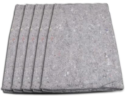Packfilt hantverkarfilt flyttfilt 10 set 1,50 x 2,00 m
