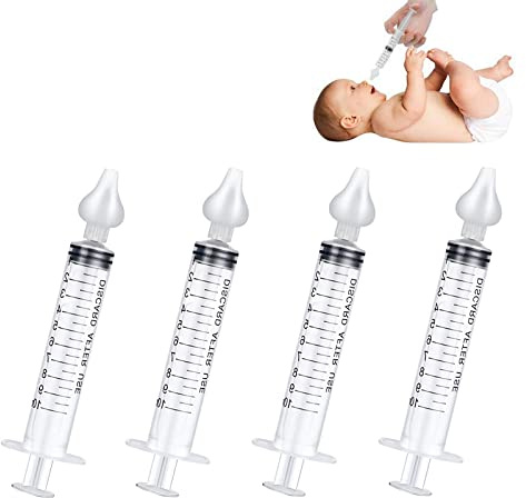 4 Pezzi Siringa Lavaggio Nasale Bambini Irrigatore Nasale Professionale Per Neonati Dispositivo Di Risciacquo Per Naso Portatile Per Neonati Dispositivo Di Risciacquo Rapido Per Sollievo Naturale