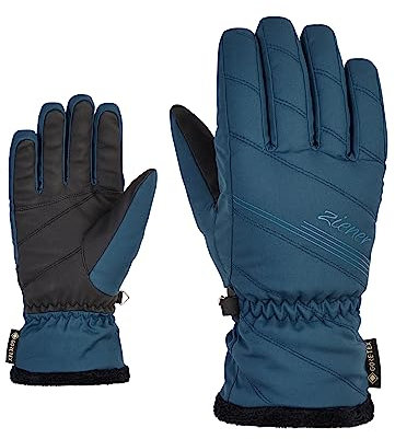 Ziener Damen Kasia Ski-Handschuhe/Wintersport | Gore-Tex, hale Navy, 8,5