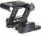 Tête Pliante en Z-INNOREL ZH9 Tête de trépied en Z Flexible et Pliable en Alliage d'aluminium CNC avec vis 1/4 et 3/8, Charge maximale de 5 kg avec Bouton de réglage pour Canon Nikon Sony