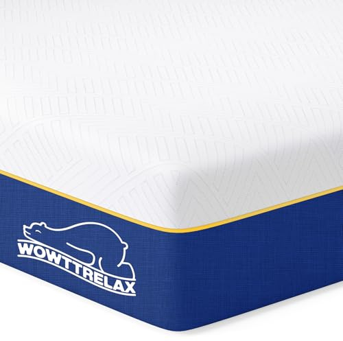 wowttrelax small double mattresses memory foam, 6 Inch 4ft mattress with soft fabric, medium firm, 2 layer for pressure relief, removable cover small double ded mattress 120x190x15 cm