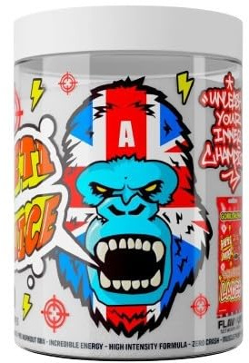 Gorillalpha Yeti Juice, Strawberry Laces - 480g