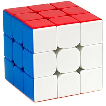 pclapora Cubo de Mágico, Cubo Mágico 3 x 3, Magnético Speed Cube, Profesional Original Cubos de Velocidad, Cubos Rápido y Suave, sin Pegatinas, Súper Duradero y Fácil Giro, Colores Vivos