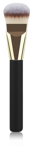 Cepillos De Maquillaje Inclinados Pinceles De Corrector En Ángulo Para Polvo De Crema Líquida Mezclar Los Cepillos Faciales De Polvo