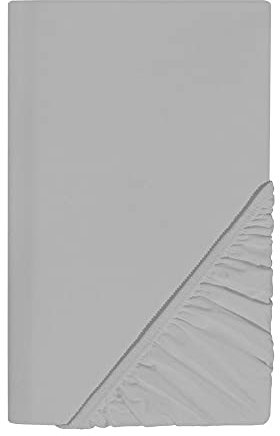 SCHLAFWOHL SILVER® Spannbettlaken • Viele Farben & Größen • 100% Baumwolle Spannbetttuch • Oeko-Tex Zertifiziert • Bettlaken Baumwolle mit 30cm Steg • Spannleintuch • Bettbezug