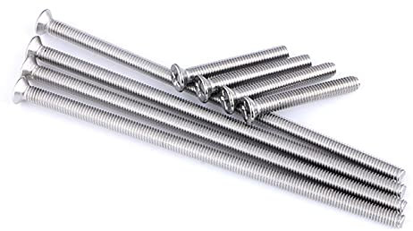 viti Viti a macchina Phillips lunghi M4 * 30/40/50/60/070/80 / 90/60 / 70/80/90 / 100mm Presa a bottone a vite a vite a testa rotonda 304 in acciaio inox Cross da incasso