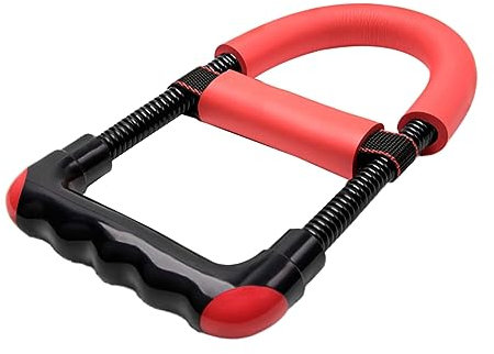 Verstellbarer Handtrainer aus Metall mit Rot, für Krafttraining