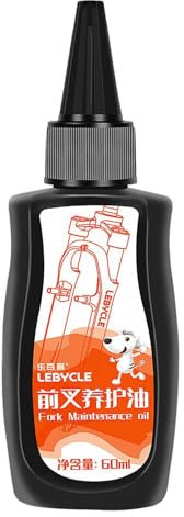 Mountainbike Gabelöl, Vorderradgabel Stoßdämpferöl, Fahrradgabel Aufhängungsschmiermittel mit hoher Temperaturbeständigkeit, 60ml