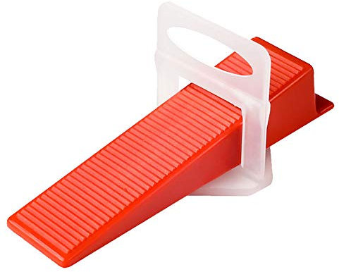 Fence Panel Wedges, 18-Pack Black Plastic Levelling and Noise Reduction Stoppers for Fences and Tiles, Durable and Easy to Install, Stops Rattling - 7.45 x 2 x 1.6 cm