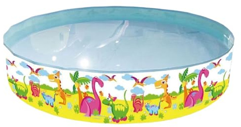 Yulokdwi Piscine pour | Petit Bassin pour | Structure de Jeu Rigide Design Animaux pour Jardin Terrasse Vacances Activités Ludiques