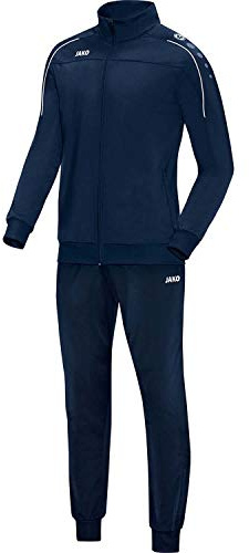 JAKO - Survêtement Polyester Classico, Mixte, Marin, M