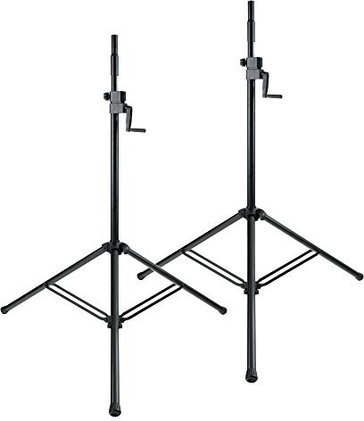 Pronomic SPS-C-10AS Trépied à manivelle 2X Set