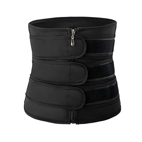 PAIDAXING Waist Trainer Damen Bauchweggürtel Korsett Taillenformer Rückenstütze Verstellbarer Schwitzgürtel Bauch zur Sport Fitness Korsett Unterbrust