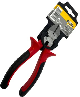 Seitenschneider - 160mm - Zange - Metall - INKgrafiX® Deutschland - IG59987 - DE Gummigriff Griff Teflon Elektroniker Werkzeug Qualität Schneider