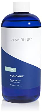 Capri Blue Luxury Bubble Bath for Women & Men - Relaxing Bath Products - Formulated with Watermelon & Pomegranate Extracts and Glycerin - Self Care Gifts for Women & Men (Volcano, 16 oz)
