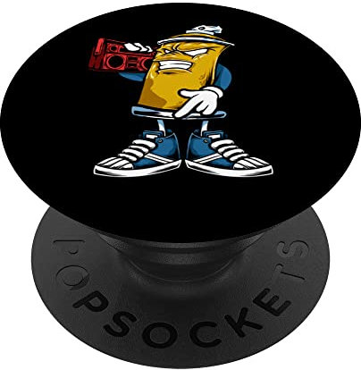 Radioregistratore Ghetto Blaster - Boombox Anni 80 90 PopSockets PopGrip Intercambiabile