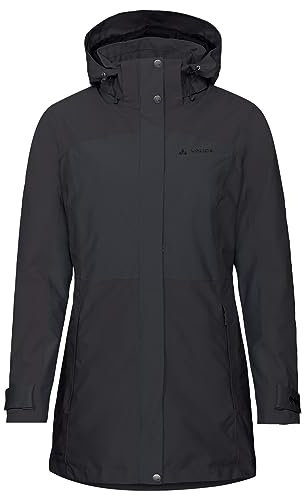 VAUDE Damen Women's Skomer Winter Parka Ii Jacke, Schwarz, 36 EU