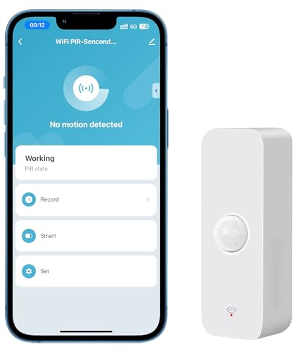 Comboss WiFi Motion Sensor, Smart Motion Sensor, Presence Sensor, Works with Alexa App, Echo Devices (1 Pack)