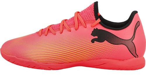 Puma Future 7 Play It - Tenis de fútbol para Hombre, Sunset Glow Black Sun Stream, 45 EU