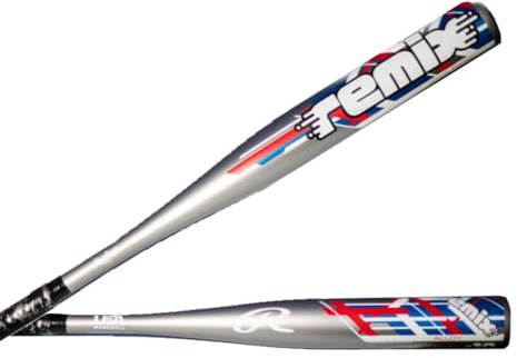 Rawlings | Remix USA Baseball Bat | -10 | 1 Pc. Aluminum | 2 1/4 Barrel | 28 Inch