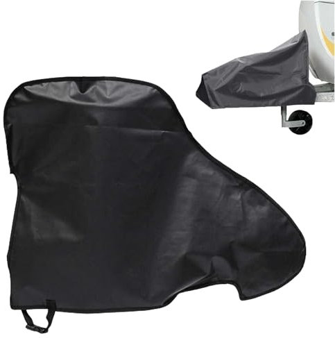 Universal Waterproof Caravan Hitch Cover, Heavy Duty Tow Hitch Cover with Adjustable Strap, Caravan Drawbar Trailer Protector, All-Weather Waterproof Tow Bar Cover for Campervan and Trailer (Black)