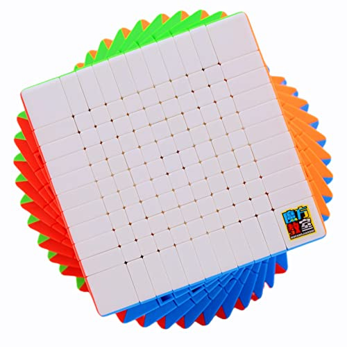 Bukefuno MoYu Meilong Cube magique, 11 x 11 cm, sans autocollant, Magic Cube Moyu Meilong 11 x 11 x 11 cm, pour salle de classe