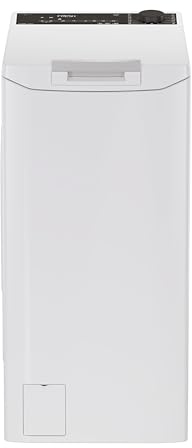 Haier T Serie 7, Lavatrice a carica dall'alto, 6 KG, Libera Installazione, Classe A, 1200 giri, Opzione Vapore, App hOn, Gentle Touch, AxLxP 86x41x60 cm, Bianca - THASN266TM5-S