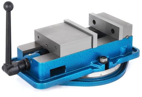 FBFTGMRMTA Étau de fraisage Robuste de 3 Pouces, étau de Serrage d'établi, Largeur de mâchoire de 3 Pouces et Base pivotante à 360 degrés, étau CNC