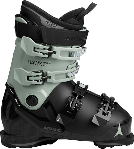 Atomic HAWX Magna 85 - Botas de esquí para mujer (negro/salvia, 26/26.5)