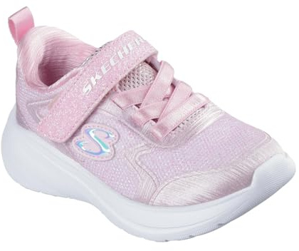Skechers Fille Wave 92 Sneaker, Pink, 22 EU
