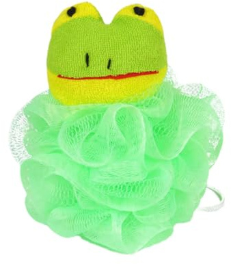 Spugna Per Doccia A Forma Di Cartone Animato - Scrubber Per Il Corpo Per Bambini, Spugna Per Doccia In Schiuma, Kit Scrubber Per Il Corpo | Posizionamento Della Palla Da Bagno Dei Cartoni Animati, Pun