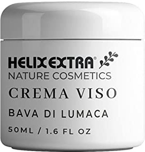 Helix Extra creme bave escargot visage 100% Made in Italy 50 ml bave d'escargot acné, rides, cicatrices, taches de la peau de vergetures – anti-âge anti-rides