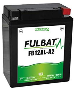 Fulbat - Batteria Moto Gel YB12AL-A / YB12AL-A2 / FB12AL-A2 12V 12Ah