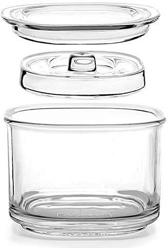 TAMUME 850 ml Gärglas Mehrzweck-Einmachglas mit Deckel für die Tägliche Gastgeschenk-Konservierung mit Breiter Öffnung