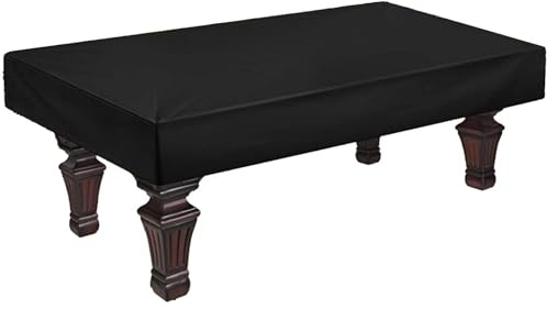 Moreeulsi 9FT Cubierta Para Mesa De Billar, Tela Oxford 210D Cubierta Impermeable Para Billar, Funda Protectora Para Billar, Protector Billar Revestimiento Impermeable