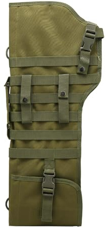 DONGKER Custodia per Fucile, 29 Borsa Porta Fucile ad Aria Compressa Molle, Custodie per Armi da Fuoco con Tracolla Regolabile per Custodia da Caccia e Tiro (Non Include il Fucili)