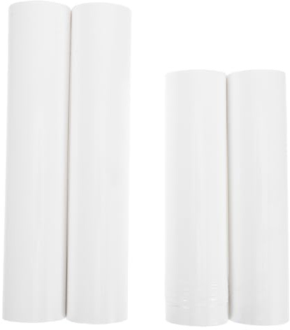 Hohopeti Recambios de Rodillo Quitapelusas Antiestáticos Adhesivos Multiusos 4 Piezas (2 de 8 Pulgadas 2 de 10 Pulgadas) para Limpieza Industrial y Eliminación de Polvo en Superficies