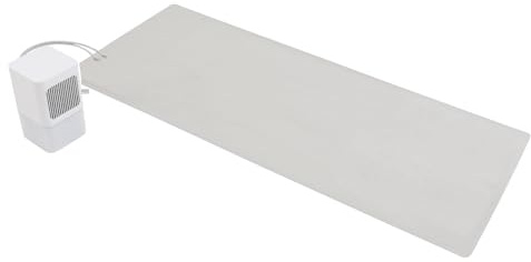Kozivmo Colchón individual con refrigeración por agua, depósito de agua de 2,2 l, ventilador de 3 velocidades, control táctil, para dormitorio y hotel