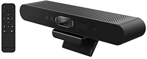 Matosio EagleBar Pro2, cámara de videoconferencia, cámara 4K ePTZ AI, Altavoz, micrófono, Control Remoto, para Salas de conferencias de 1 a 6 participantes, Compatible con Teams, Zoom en PC/Mac
