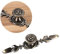 WPKD BLUEIY Möbel Griffe,Schrankgriffe,Schranktürgriffe,Europäischen Stil Möbel Schublade Schrank Schreibtisch Türknopf ziehen Griff,Möbeltürgriffe für Küche Schlafzimmer (Grüne Bronze)