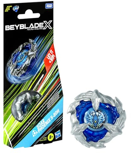 Beyblade X Soar Phoenix 5-80H Booster Pack Set med Balanstyp Topp; Autentisk Takara Tomy Battle Tops Spel/Leksaker för pojkar och flickor 8+