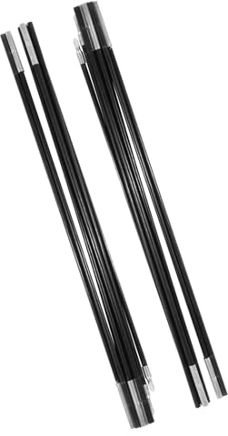 KIMISS Remplacement Universel de Poteau de Tente 4,5 Mètres 4,48 M Barres de Poteau de Tente de Camping en Fibre de Verre Tiges de Support Extérieures Kit de Cadres d'auvent Remplacement de Poteaux
