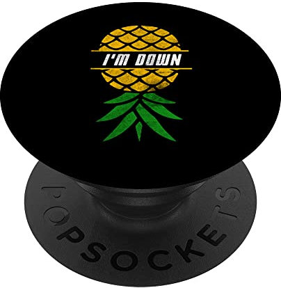 Cool I'm Down Balançoire à fruits tropicaux pour garçons et filles PopSockets PopGrip Interchangeable