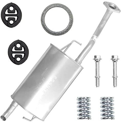 Ferroz Ferroz Auspuff + Auspuff-Endtopf + Montagesatz