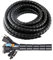 Spirale Avvolgicavo,Spirale Avvolgi Cavo Flessibile,Raccogli Cavi,Tubo a Spirale Diametro 8mm,Raccoglicavi Spiralato,Per Organizzare Cavi Di Tv,Computer,Home Theatre,11M