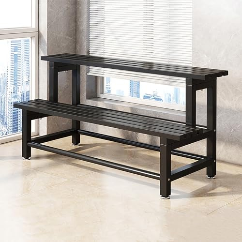 Supporto per piante a 3 ripiani in metallo per esterni, scala per vasi di fiori, scaffale da giardino per interni ed esterni, ideale per patio, balcone e giardinaggio domestico