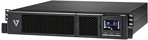 V7 UPS1RM2U1500-1E UPS 1500VA Rack Mount 2U EU, Black