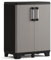 Keter Lagerschrank Niedrig Pro Schwarz und Grau
