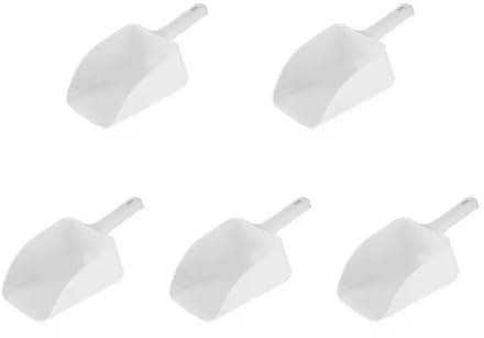Paletta per il ghiaccio 1/5 pezzi di paletta for ghiaccio in plastica for macchina del da tè al latte addensata, speciale for alimenti e riso(Small 5pcs)